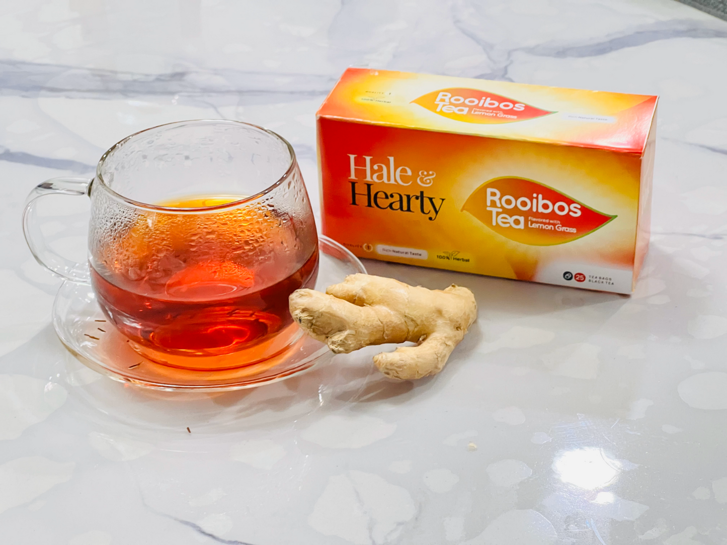 Organic Rooibos Lemongrass Tea Bags